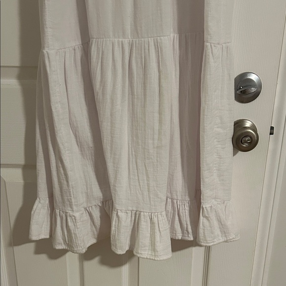 White Ruffle Dress - Picture 5 of 5